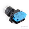 HQ22-3710-WD 22mm Plastik Kalıcı Yuvarlak 12-24V AC/DC Beyaz Işıklı 1NO Kontak IP65 – ürün görseli 2