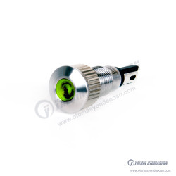 J8-130P-GA2 8mm IP67 Metal Sinyal Lambası 220VAC Yeşil J8-130P-GA2 8mm IP67 Metal Sinyal Lambası 220VAC Yeşil