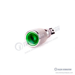 J8-160P-GA2 8mm IP67 Metal Sinyal Lambası 220VAC Yeşil J8-160P-GA2 8mm IP67 Metal Sinyal Lambası 220VAC Yeşil