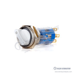 J16-472-0-E-RA2 16mm Metal Kırmızı LED Işıklı 0-(1) Yaylı Mandal Buton J16-472-0-E-RA2 16mm Metal Kırmızı LED Işıklı 0-(1) Yaylı Mandal Buton