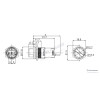 J16-472-2-E-GA2 16mm Metal Yeşil LED Işıklı 0-1 Kalıcı Mandal Buton teknik çizim ve ölçüleri J16-472-2-E-GA2 16mm Metal Yeşil LED Işıklı 0-1 Kalıcı Mandal Buton teknik çizim ve ölçüleri