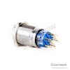 J19-472-2-BD 19mm Metal Mavi LED Işıklı 0-1 Kalıcı Mandal Buton – ürün görseli 2