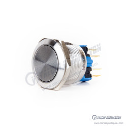 J22-211 22mm Düz Yaylı Metal Buton J22-211 22mm Düz Yaylı Metal Buton