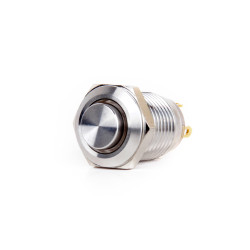 J12-261-RD 12mm Metal Kırmızı LED Işıklı Yaylı Buton J12-261-RD 12mm Metal Kırmızı LED Işıklı Yaylı Buton