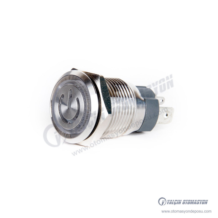 J19-C-271-P-RGBA2 Power Logolu Metal Yaylı Buton IP67 220V AC 20 Amper – BUTTO J19-C-271-P-RGBA2 Power Logolu Metal Yaylı Buton IP67 220V AC 20 Amper – BUTTO