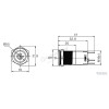 J16-372-E-P-BD 16mm Metal Power Logo Mavi LED Işıklı Kalıcı Buton – ürün görseli 3 J16-372-E-P-BD 16mm Metal Power Logo Mavi LED Işıklı Kalıcı Buton – ürün görseli 3