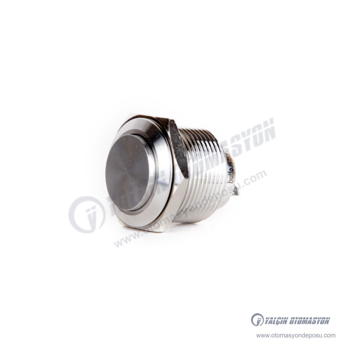 J19-321-X 19mm Çıkık Kalıcı Metal Buton Kısa Gövde – BUTTO J19-321-X 19mm Çıkık Kalıcı Metal Buton Kısa Gövde – BUTTO