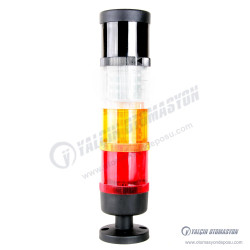 JD701-H04B024 Mavi 70mm Çap Işık Kolon Modülü Çift Çalışma Modlu Sabit/Flaş Işık 24V AC/DC Süper Parlak LED JD701-H04B024 Mavi 70mm Çap Işık Kolon Modülü Çift Çalışma Modlu Sabit/Flaş Işık 24V AC/DC Süper Parlak LED