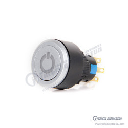 K16-G-272-P-RD 16-22mm Yuvarlak Gövde Power Logo Kırmızı Işıklı Yaylı Buton 24V K16-G-272-P-RD 16-22mm Yuvarlak Gövde Power Logo Kırmızı Işıklı Yaylı Buton 24V