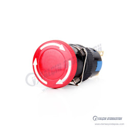 K16-811 16mm Yuvarlak Gövde Acil Stop K16-811 16mm Yuvarlak Gövde Acil Stop