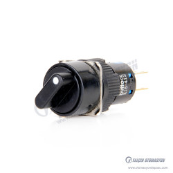 K16-512-3 16mm Yuvarlak Gövde 1-0-2 Mandallı Kalıcı Buton K16-512-3 16mm Yuvarlak Gövde 1-0-2 Mandallı Kalıcı Buton