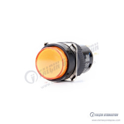 K16-371-OD 16mm Yuvarlak Gövde Turuncu Işıklı Kalıcı Buton 12-24V K16-371-OD 16mm Yuvarlak Gövde Turuncu Işıklı Kalıcı Buton 12-24V