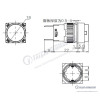 K16-170-WA2 16mm Yuvarlak Gövde Sinyal Lambası Beyaz Işıklı 220V teknik çizim ve ölçüleri K16-170-WA2 16mm Yuvarlak Gövde Sinyal Lambası Beyaz Işıklı 220V teknik çizim ve ölçüleri