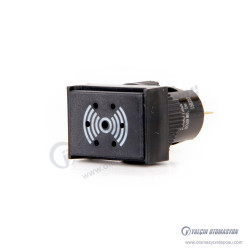 K16-BZ 16mm Dikdörtgen Gövde Işıksız Buzzer K16-BZ 16mm Dikdörtgen Gövde Işıksız Buzzer