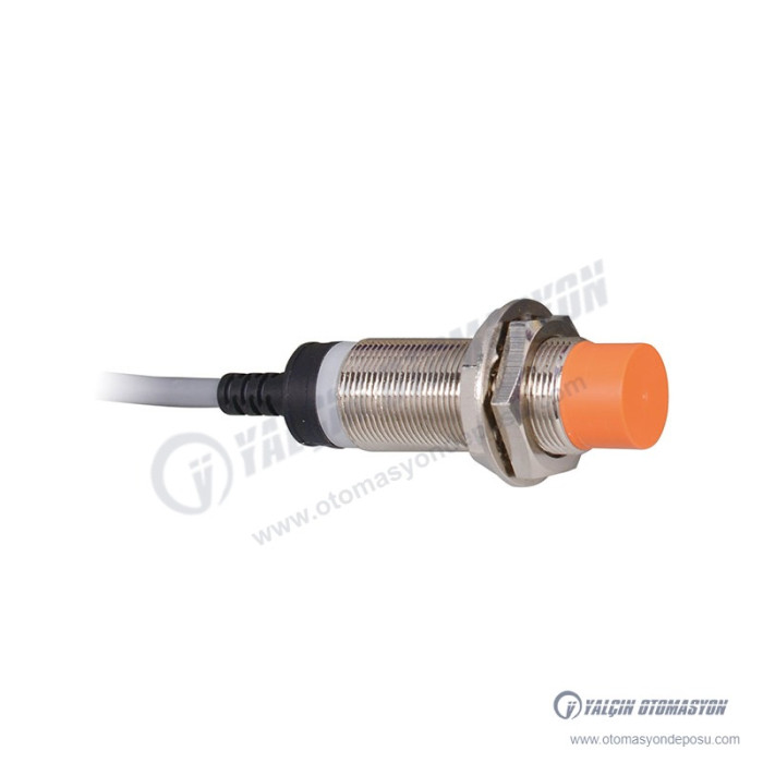 LM18-3012NAL 18mm Metal Silindirik Çıkık Kafa Endüktif Sensor 12mm Algılama 10-30V DC NPN NO 2metre 3 kablolu – YLCN LM18-3012NAL 18mm Metal Silindirik Çıkık Kafa Endüktif Sensor 12mm Algılama 10-30V DC NPN NO 2metre 3 kablolu – YLCN