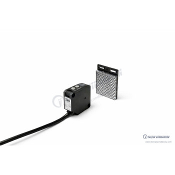 SG50-B10JC 50x50mm Kubik 7mt AlgılamalI  24-240VAC/DC Reflektörlü Fotosel 