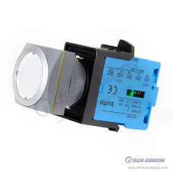 SK22/25-3810-BA2 Ledli 22-30mm Plastik Kare Kalıcı Buton IP65 220V AC 1 NC Kontak Mavi SK22/25-3810-BA2 Ledli 22-30mm Plastik Kare Kalıcı Buton IP65 220V AC 1 NC Kontak Mavi