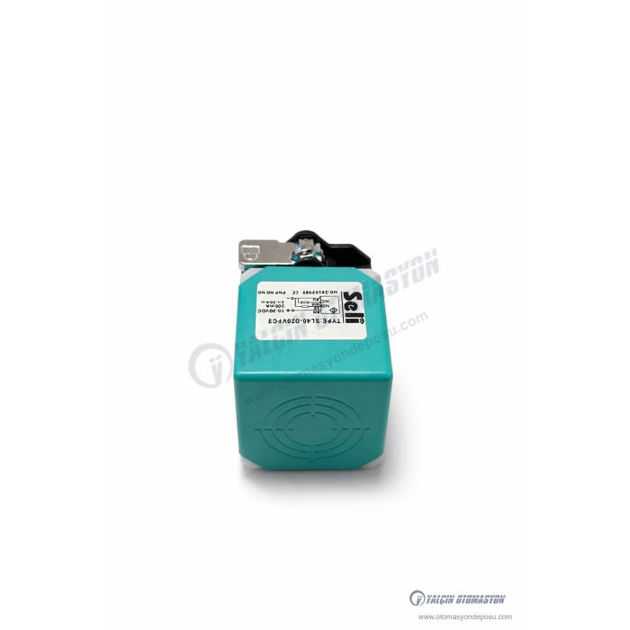 SL40-D20VPCT Varikont Endüktif Sensör 40x40mm – 20mm Algılama, PNP NO+NC, M12 Konnektörlü – SELİ SL40-D20VPCT Varikont Endüktif Sensör 40x40mm – 20mm Algılama, PNP NO+NC, M12 Konnektörlü – SELİ