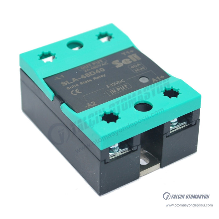 SLA-48D40 Tek Fazlı Monofaze 40Amper SSR DC-AC – SELİ SLA-48D40 Tek Fazlı Monofaze 40Amper SSR DC-AC – SELİ