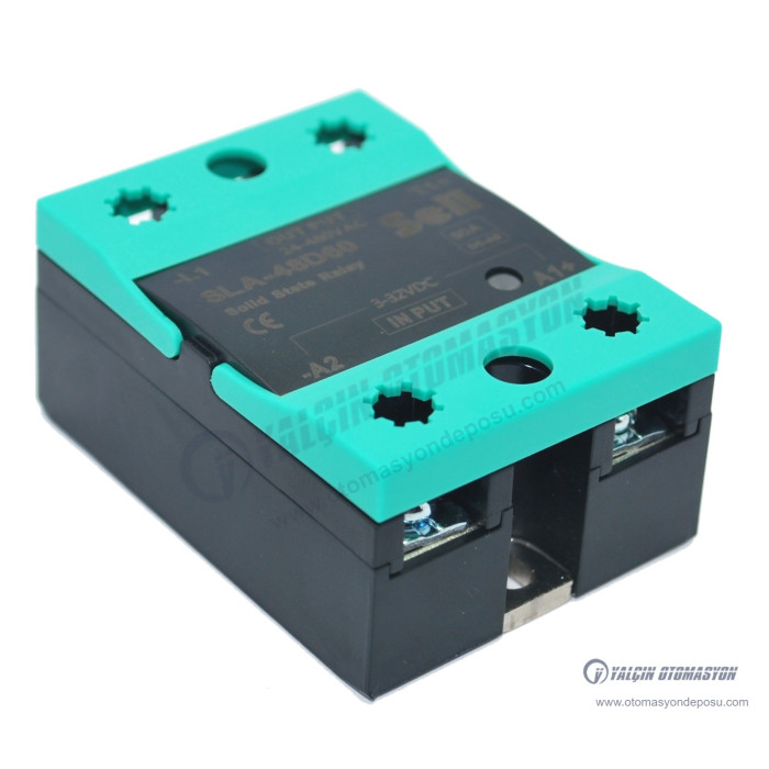 SLA-48D60 Tek Fazlı Monofaze 60Amper SSR DC-AC – SELİ SLA-48D60 Tek Fazlı Monofaze 60Amper SSR DC-AC – SELİ