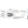 SLP18-D50NLC 50cm Cisimden Yansılamlı Fotosel , M18 NPN NO+NC teknik çizim ve ölçüleri SLP18-D50NLC 50cm Cisimden Yansılamlı Fotosel , M18 NPN NO+NC teknik çizim ve ölçüleri
