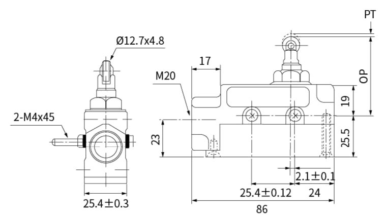 CNTD CZ-6002 teknik çizim ve ölçüler