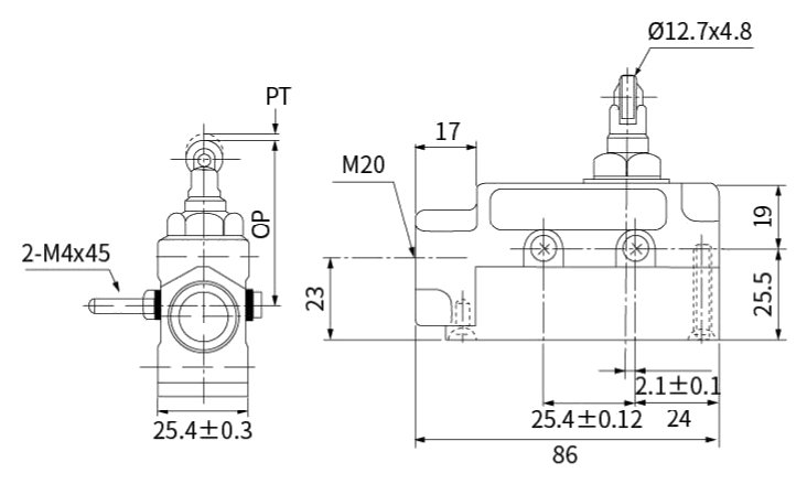 CNTD CZ-6003 teknik çizim ve ölçüler