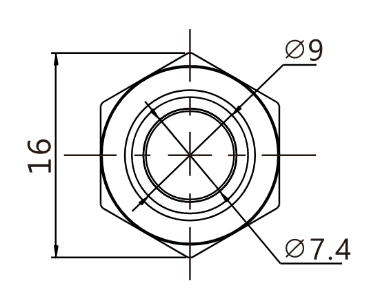EJ12-261-PM-BD teknik çizim önden görünüş