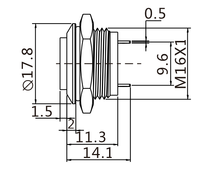 EJ16-221-PM yandan görünüş