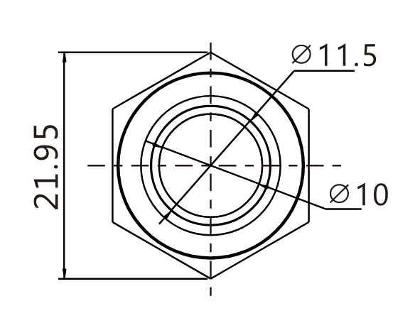 EJ16-261-PM-BD teknik çizim önden görünüş