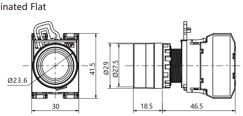 HQ22-7120-1 önden görünüş