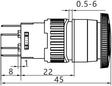 K16-872-RD yandan görünüş
