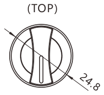 M16-5123 teknik çizim önden görünüş