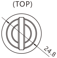 M16-6112 teknik çizim önden görünüş